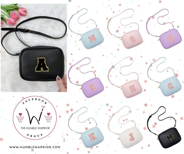 Viverte Initial Crossbody Bag