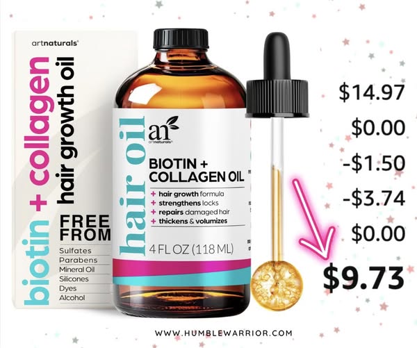 artnaturals Biotin Collagen Hair Oil