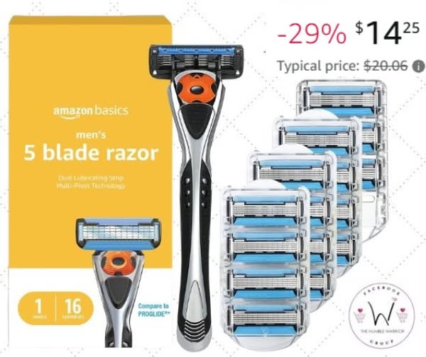 5-Blade MotionSphere Men’s Razor Set