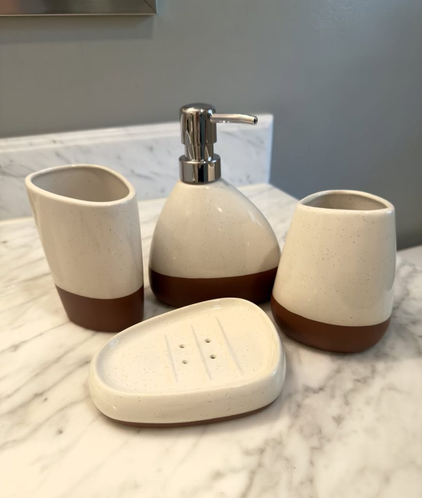 4-piece MALACASA ceramic set