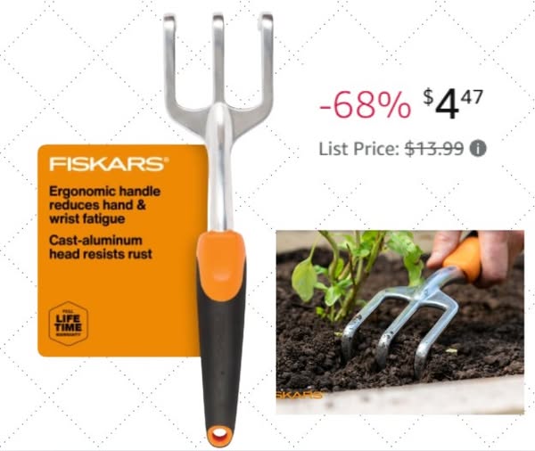 Fiskars Ergo Cultivator