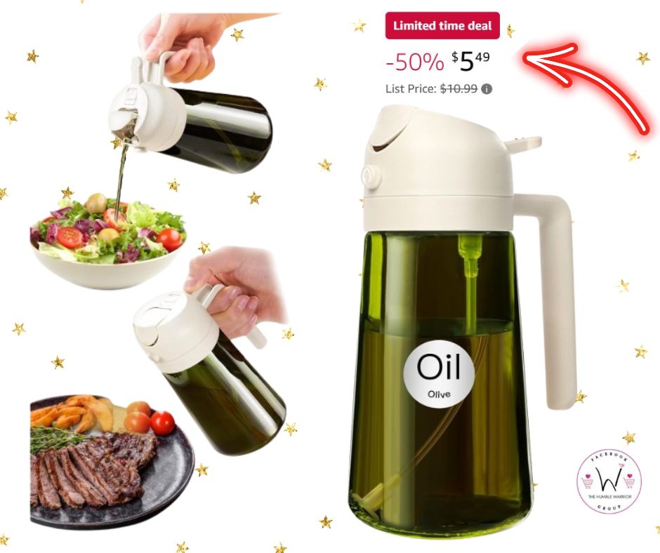 2 in 1 olive dispenser for cooking!