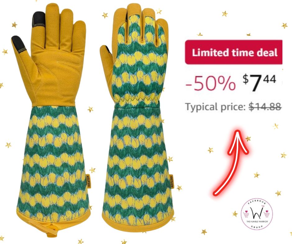 Gardening gloves!