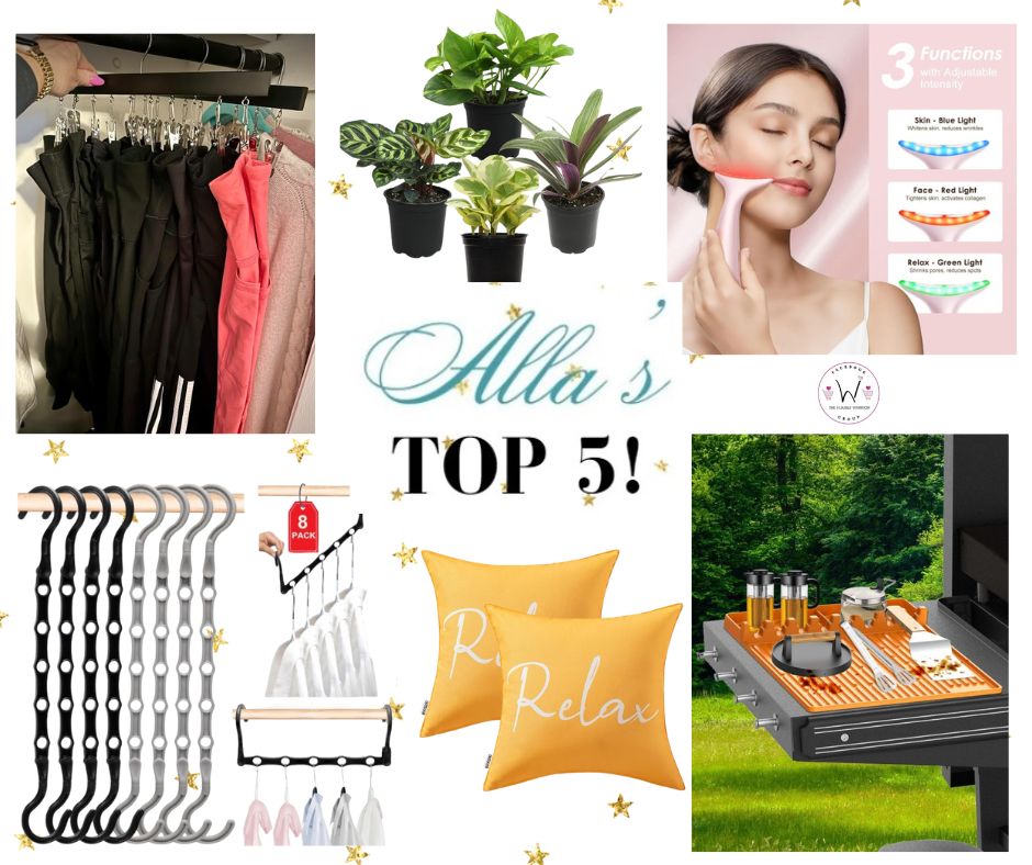 Alla’s TOP 5 best-selling items posted yesterday plus a bonus item!