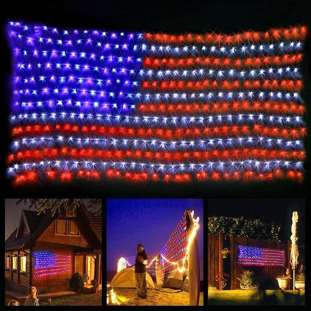 American Flag Lights