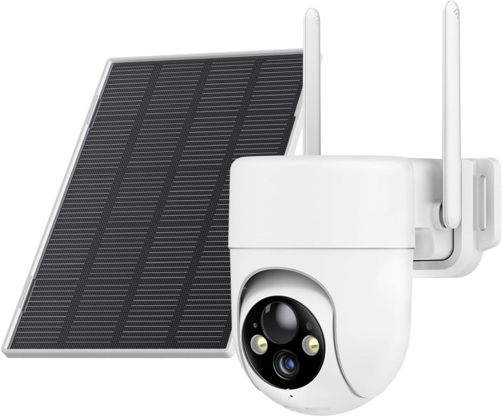 Solar & Wireless Outdoor Camera!