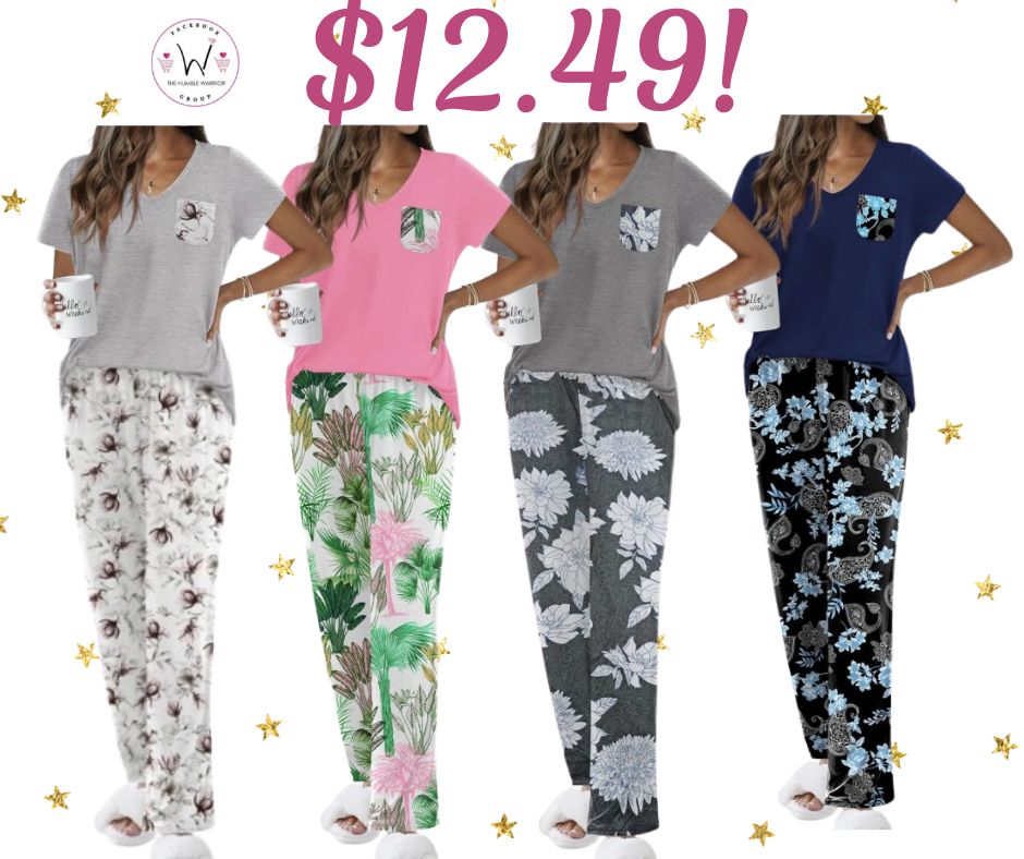2 Piece Pajama/Lounge Sets from Ekouaer!