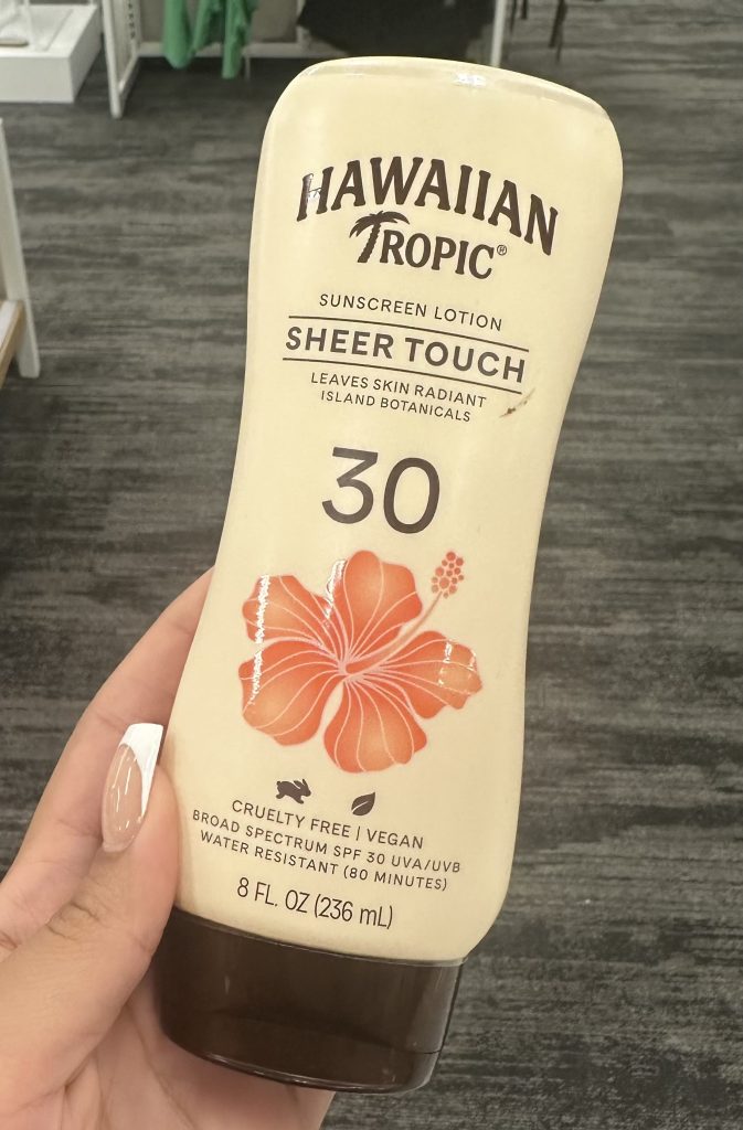 Hawaiian Tropic Sheer Touch Ultra Radiance SPF 30!