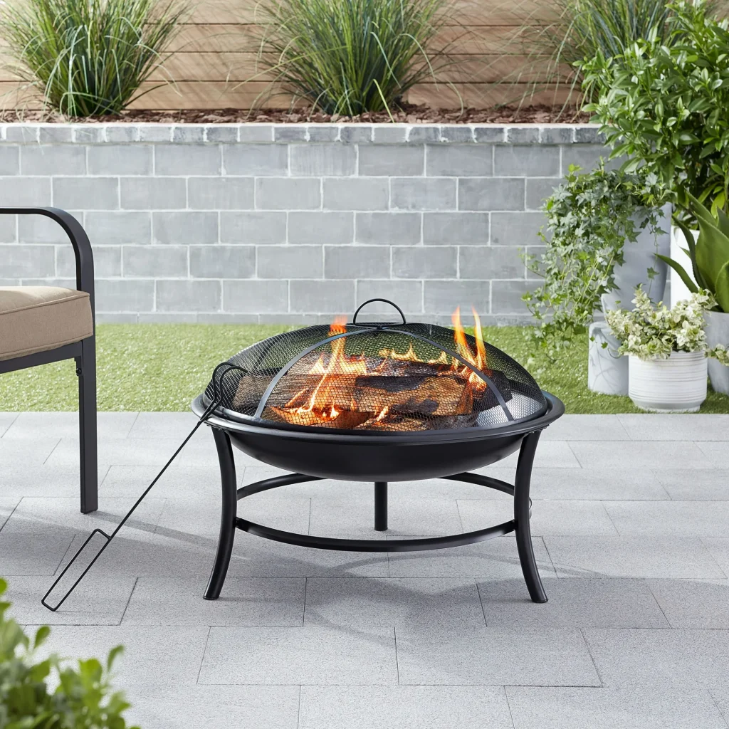 Mainstays 26″Fire Pit for !