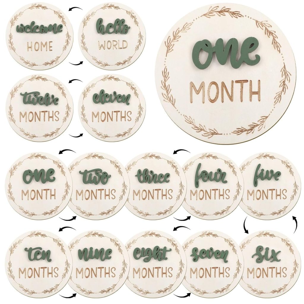Baby Milestone Cards for Under
