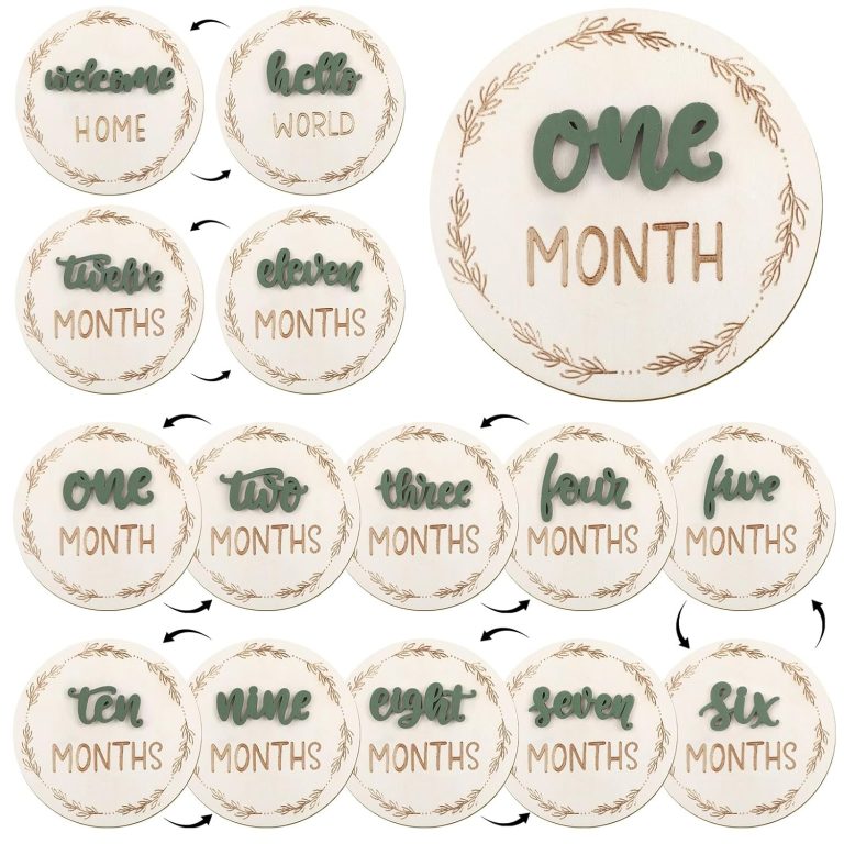 Baby Milestone Cards for Under