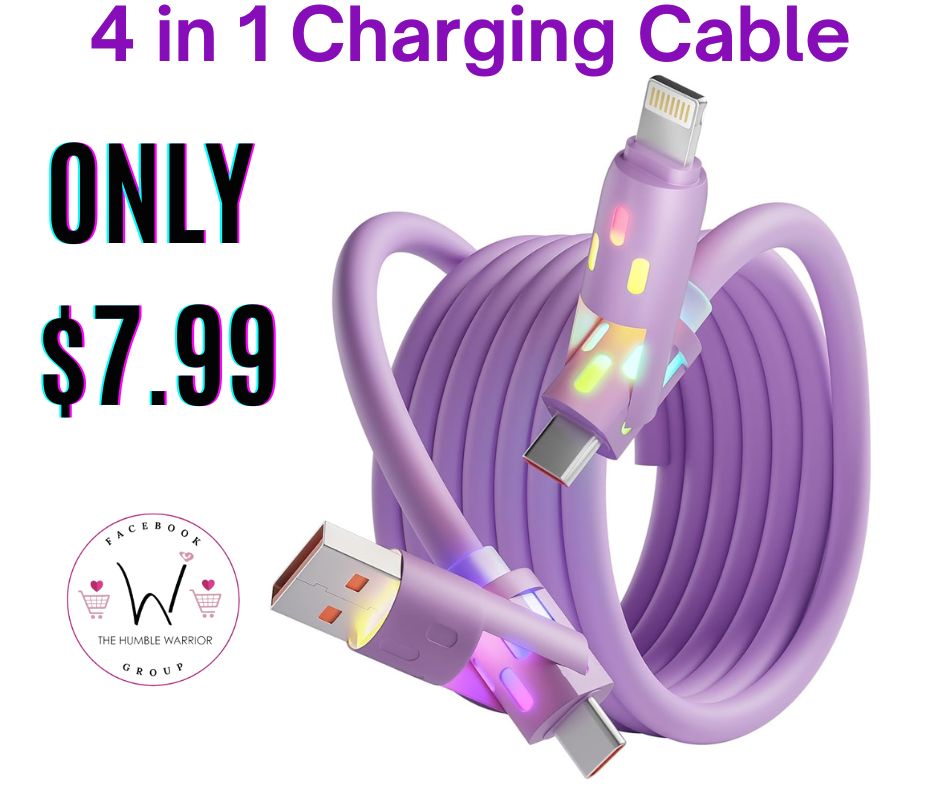 4-in-1 USB-C cable