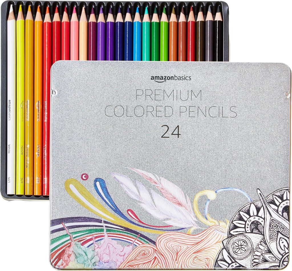 Colored Pencils with Case