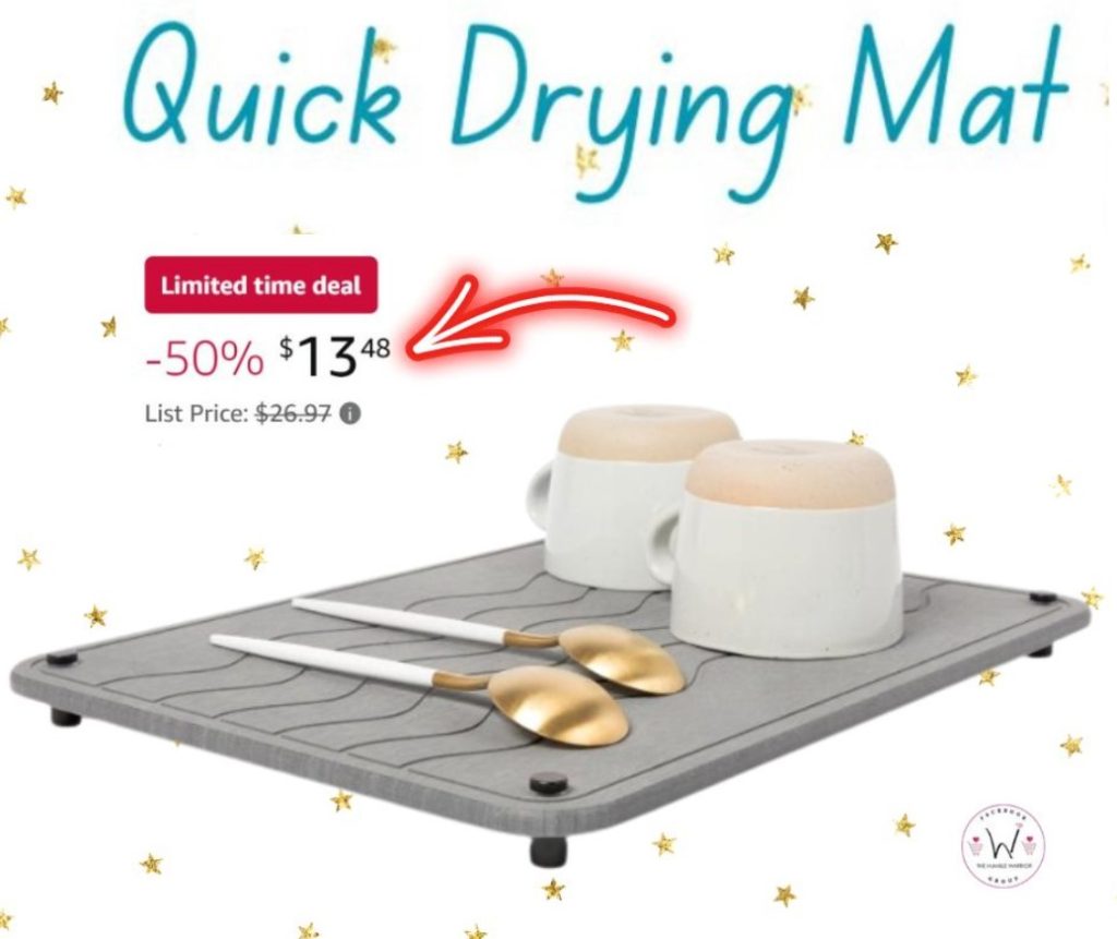 Stone Dish Drying Mat!