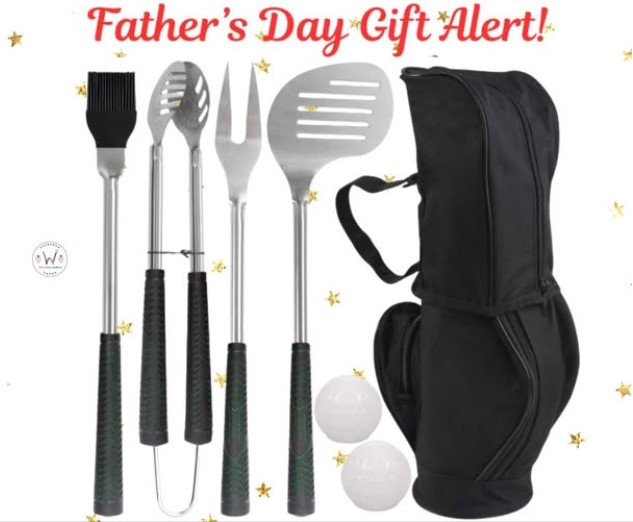 7PCS Golf-Club Style BBQ Tools Set!