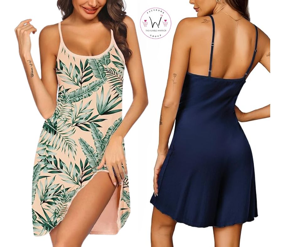 Ekouaer Nightgown PJ Dress