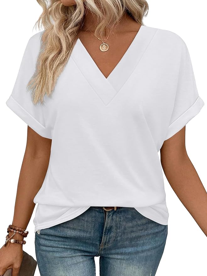 WIHOLL Womens Summer Tops -Under