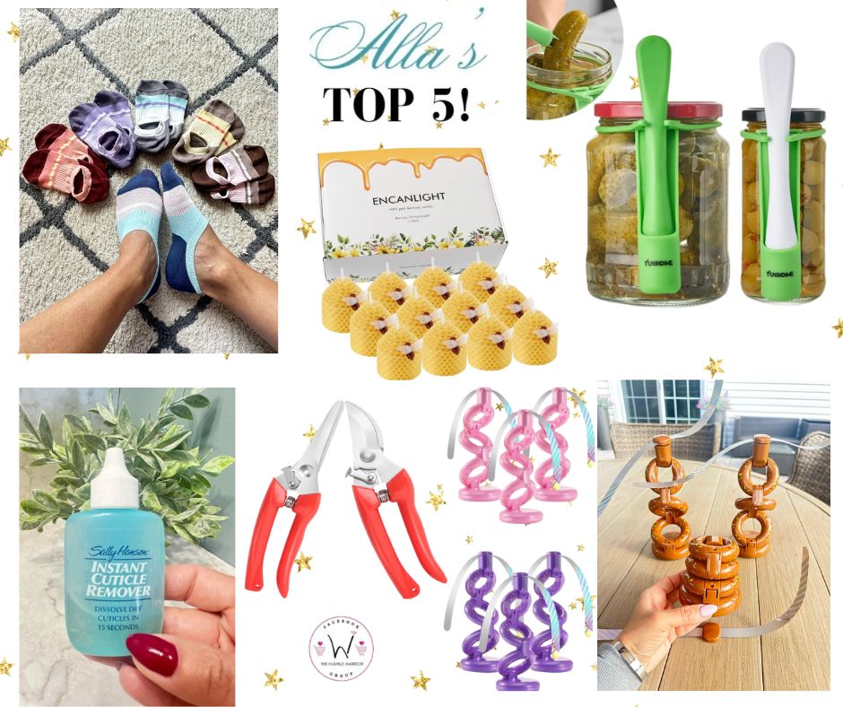 Alla’s TOP 5 best-selling items posted yesterday plus a bonus item!