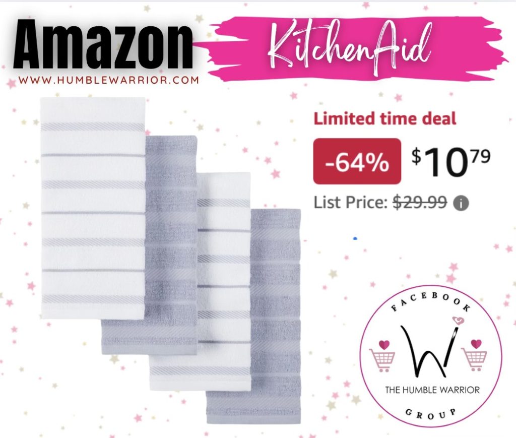 KitchenAid Albany Kitchen Towel 4-Pack Set