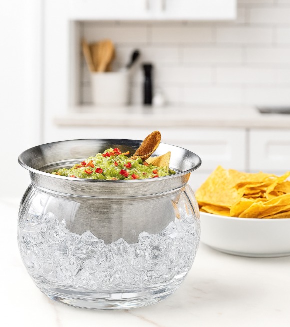 Dip-On-Ice Serving Bowl