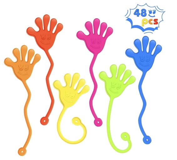 stretchy sticky hands