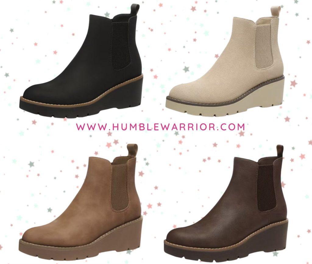 Athlefit Chelsea Wedge Boots