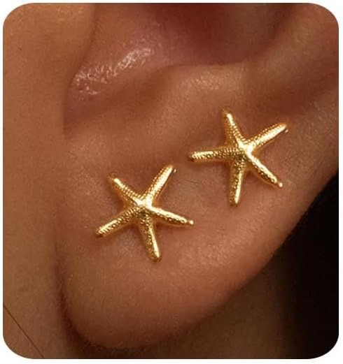 darling starfish earrings