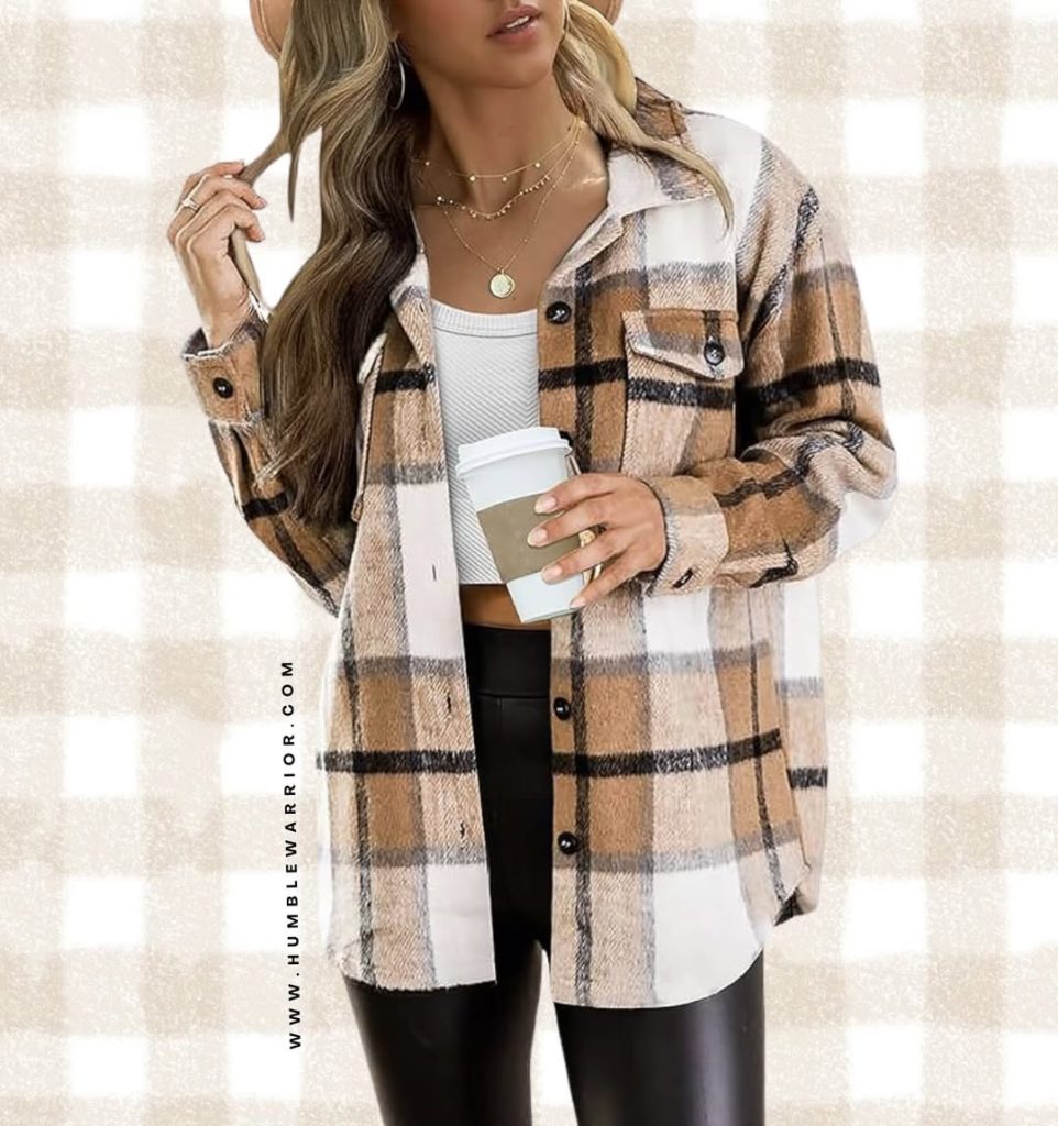 AUTOMET Flannel Shacket