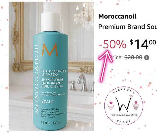 Moroccanoil Scalp Balancing Shampoo!