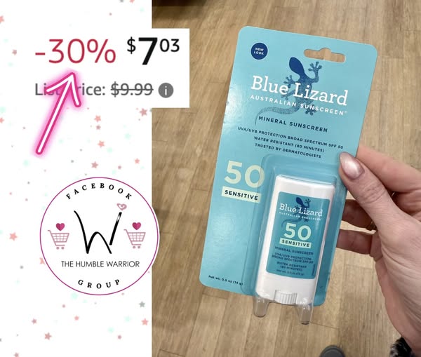 BLUE LIZARD Sensitive Mineral Sunscreen