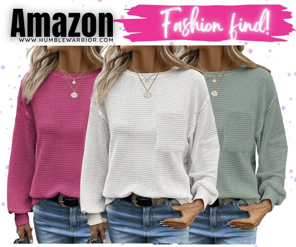 Dokotoo 2025 Waffle Knit Top