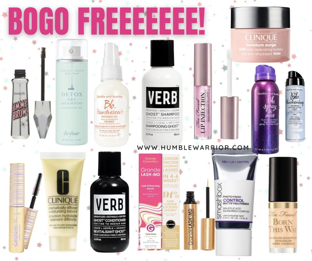 Bougie beauty minis are BOGO FREE!