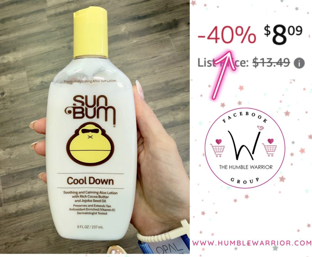 Sun Bum Cool Down Aloe Vera Lotion