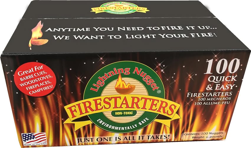 Lightning Nugget Fire Starters