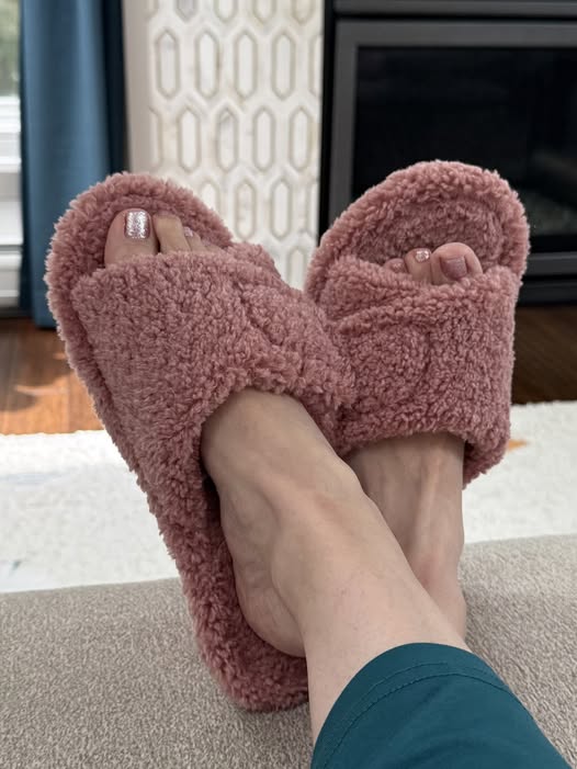 fuzzy orthopedic house shoes