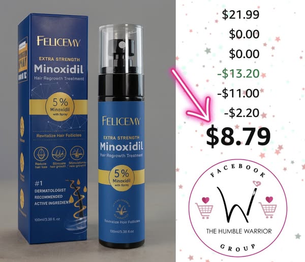 5% Minoxidil Spray