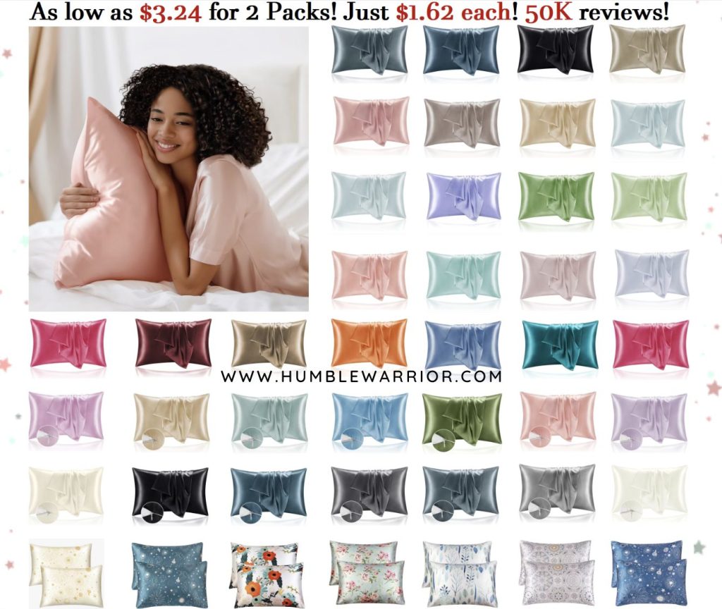 satin BEDELITE pillowcases