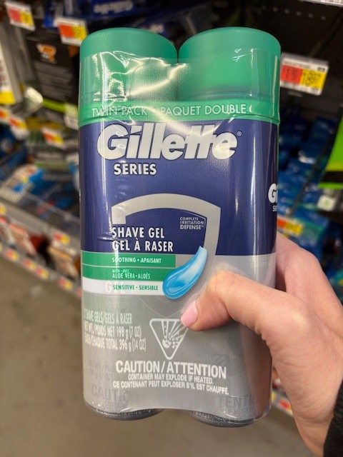 Gillette Series 3X Action Shave Gel