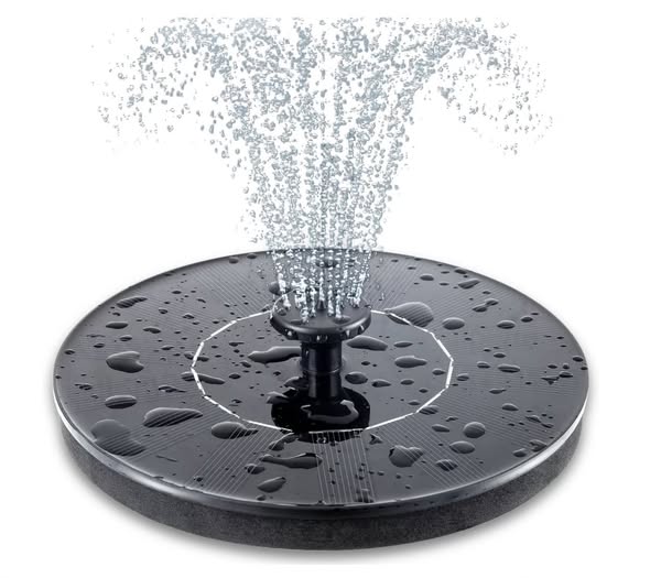 Mademax solar bird fountain