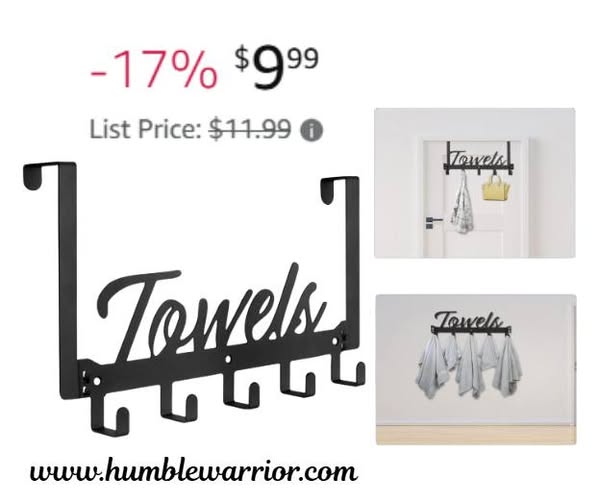 5 hook door hanger