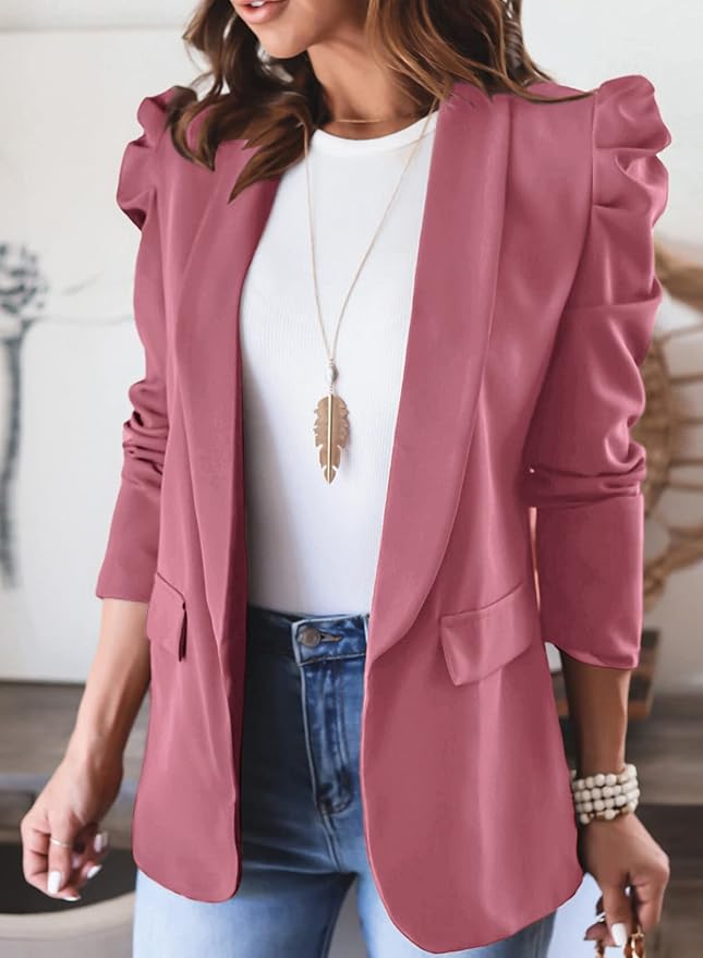 Kirundo Puffed Sleeve Blazers