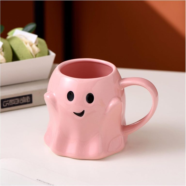 Pink Ghost Mug