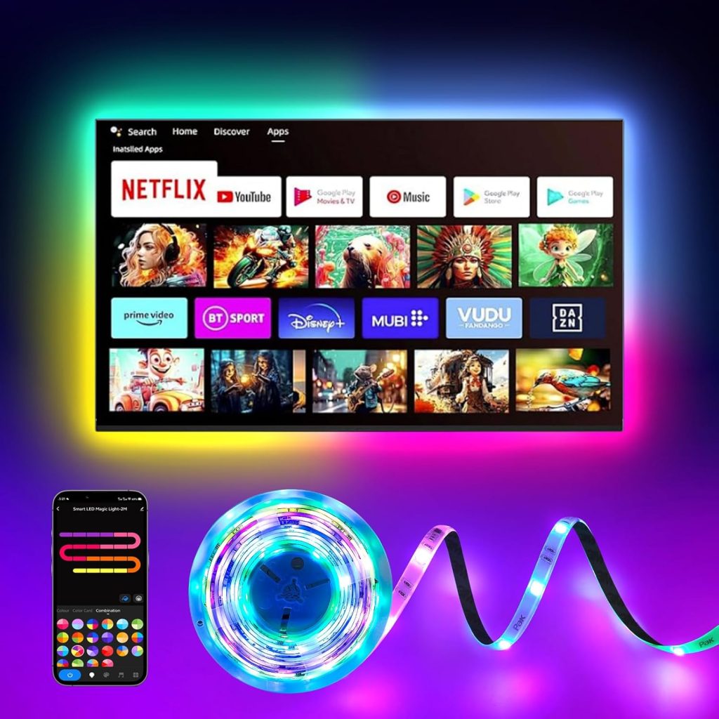 Pak RGB+IC LED Strip Lights