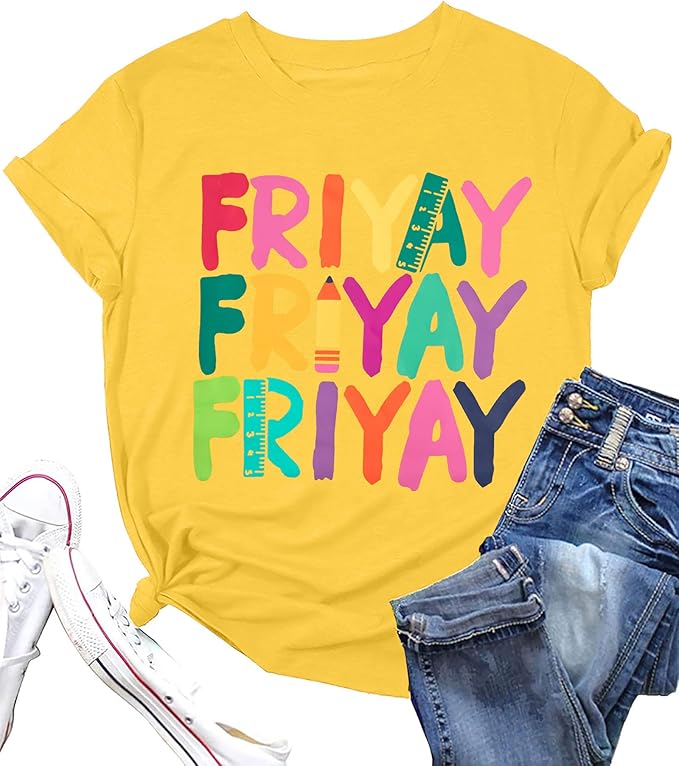 Happy Friday Teacher Shirt