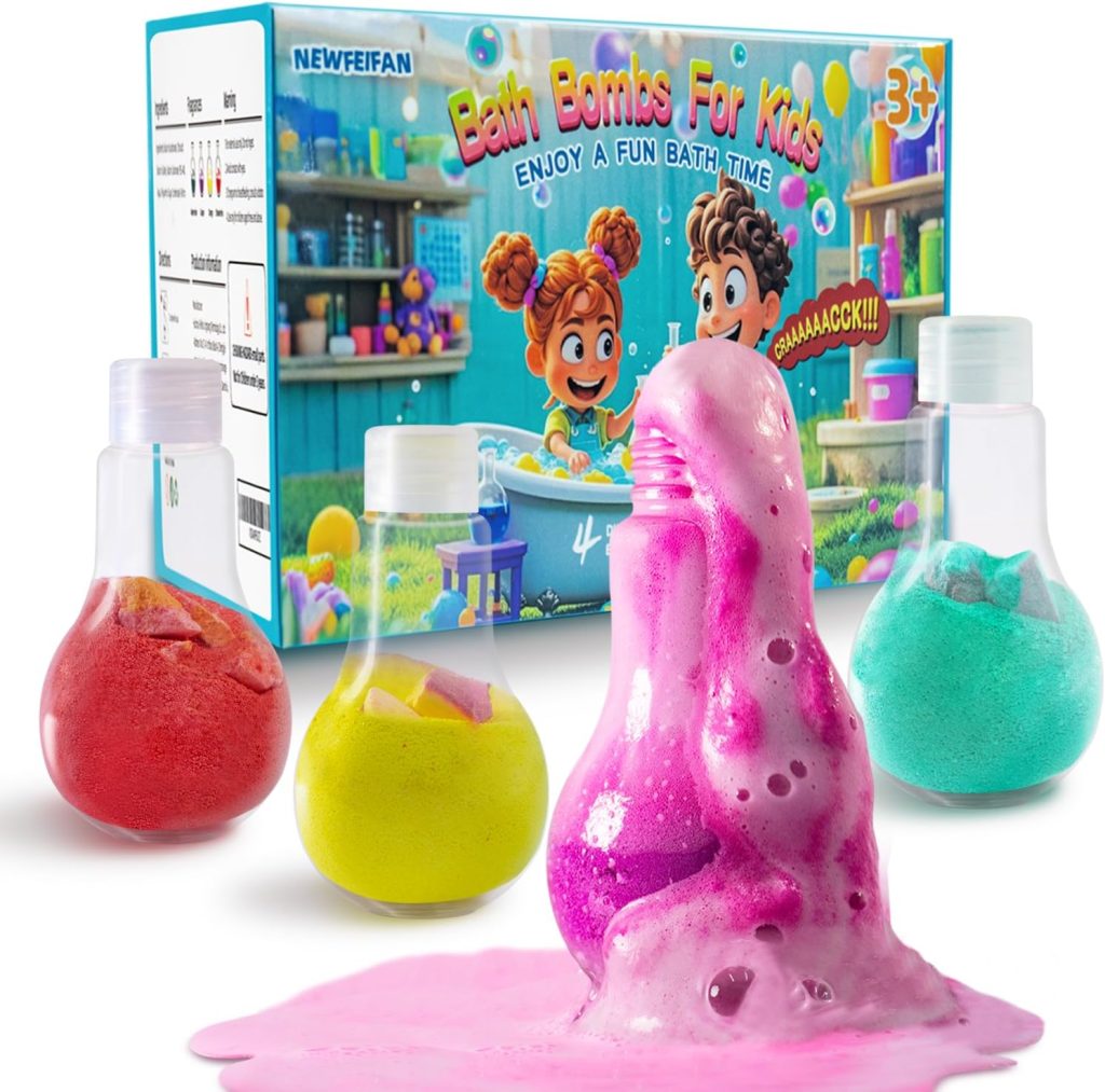 4 Pack of Fizzy Bath Bombs!