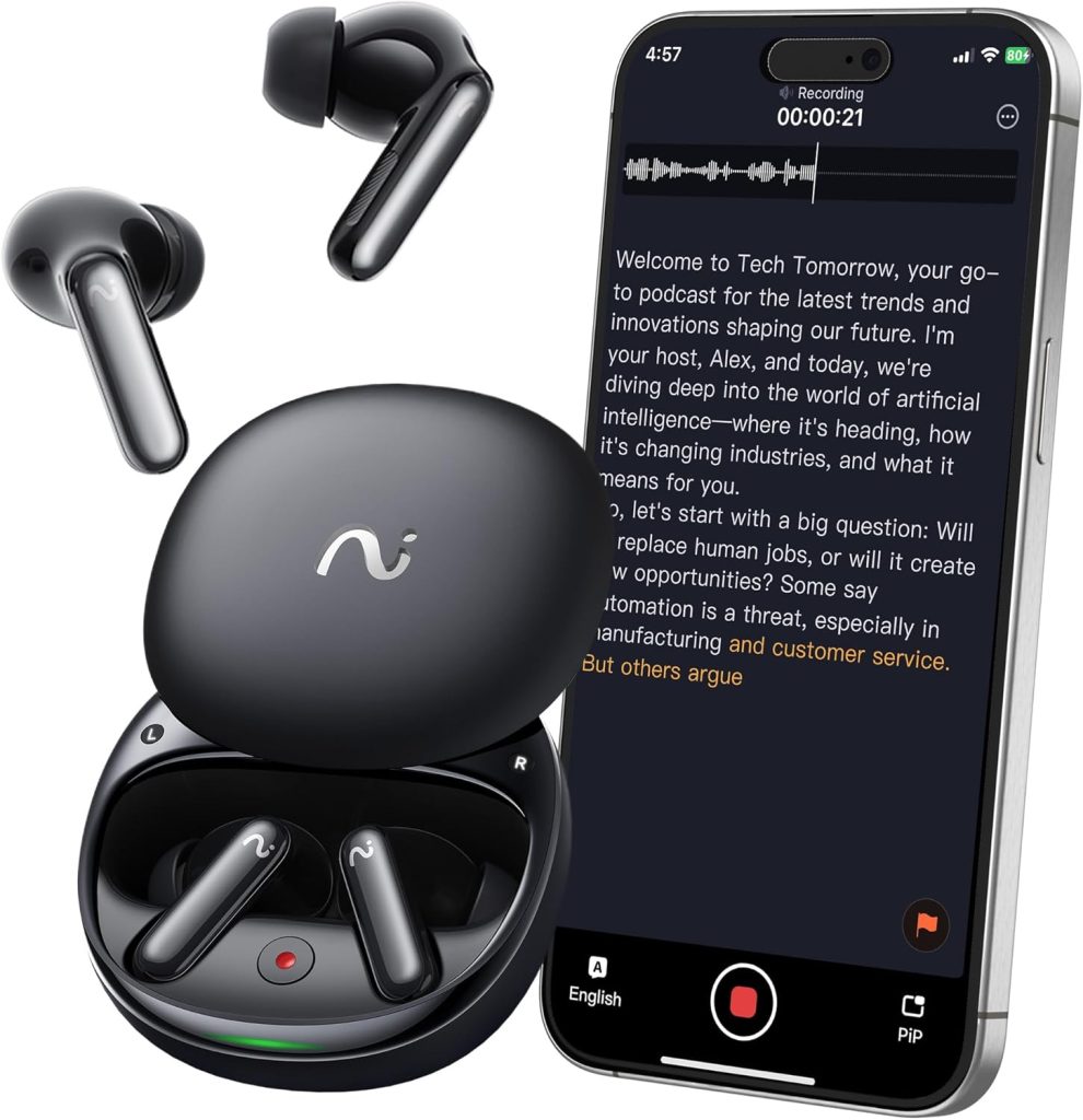 RecDot AI Voice Recorder Earbuds