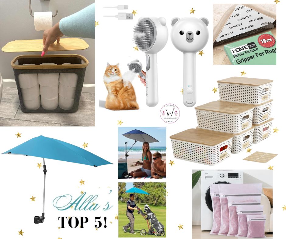 Alla’s TOP 5 best-selling items posted yesterday plus a bonus item!