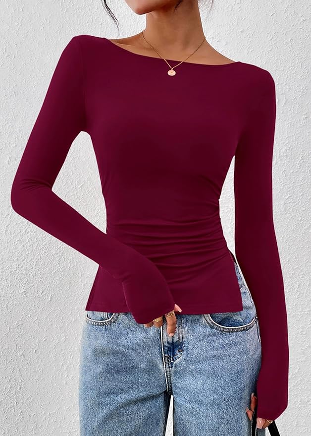 Kirundo Long Sleeve Fitted Tops!