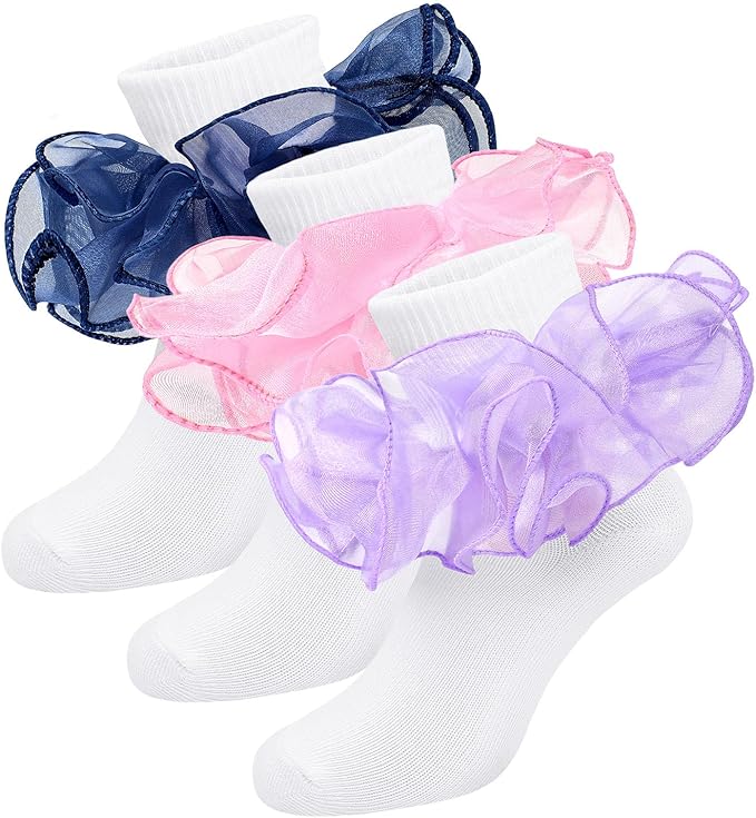 Girls Ruffle Socks