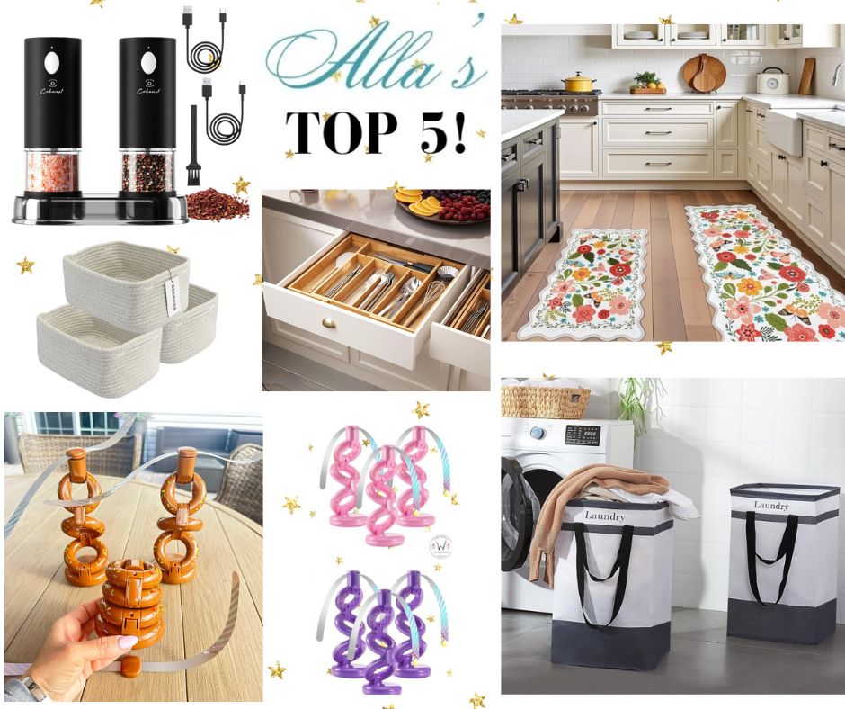 Alla’s TOP 5 best-selling items posted yesterday plus a bonus item!